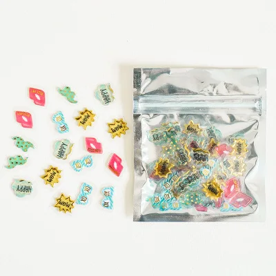 Stickers Милая наклейка s Crystal sticker s канцелярские товары корейский мультяшный Рождественский стикер милый стикер-Новинка Скрапбукинг классическое украшение - Цвет: Stickers