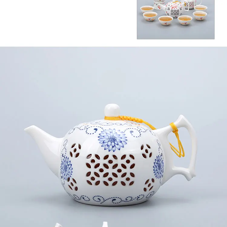 Wourmth новое поступление керамический чайник gaiwan рыба чайная чашка из фарфора китайский чайный набор кунг-фу
