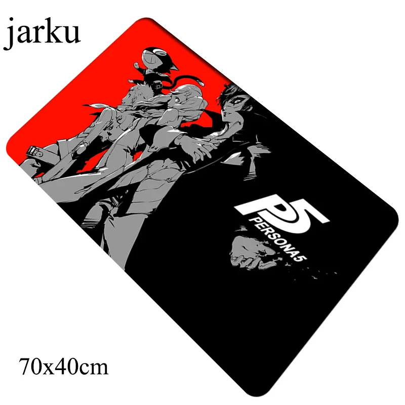 Size 700x400x2mm Persona 5 Коврик для мыши геймер милый 700x400x2 мм notbook коврик для мыши игровой коврик для мыши Большой объемный рисунок коврик для мыши стол для компьютера коврик для мыши - Цвет: Size 700x400x2mm