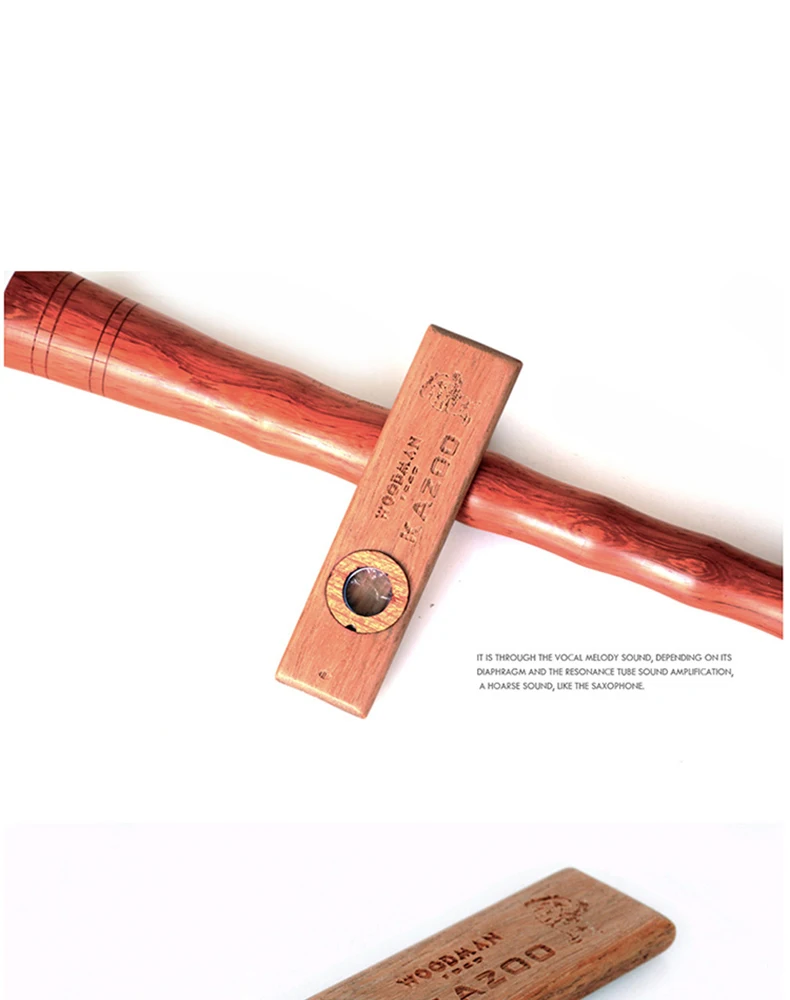 Kazoo wood инструмент для обучения пению песни аккомпанемент инструмент студентов кампуса