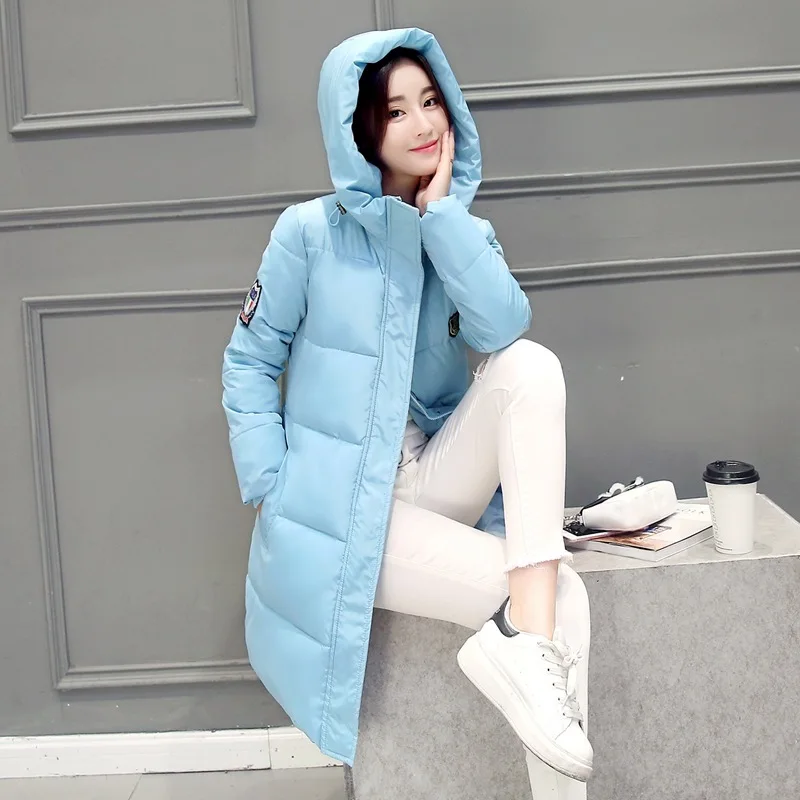 Куртка женская зимняя с капюшоном утепленное пальто модная теплая верхняя