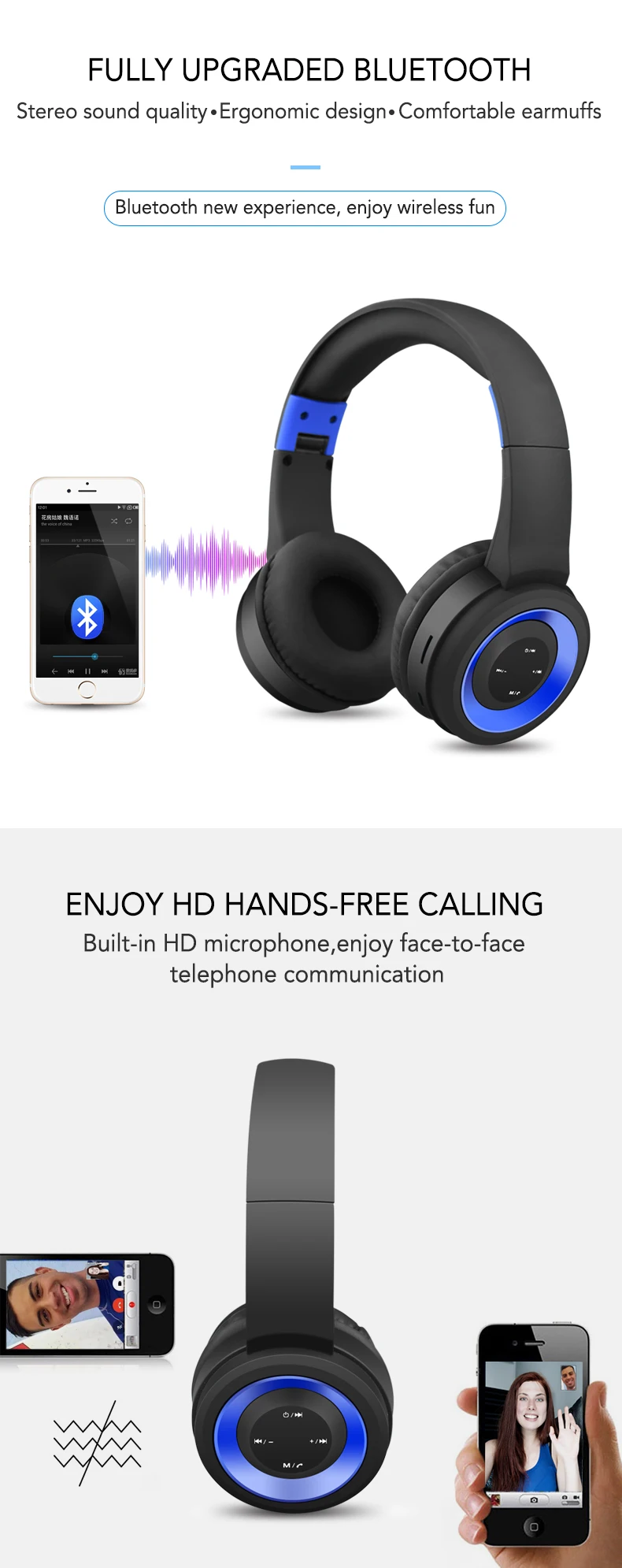 NFUNGYK TR905 Bluetooth наушники Спорт Поддержка TF FM радио для iphone xiaomi компьютер лучшие беспроводные наушники с микрофоном