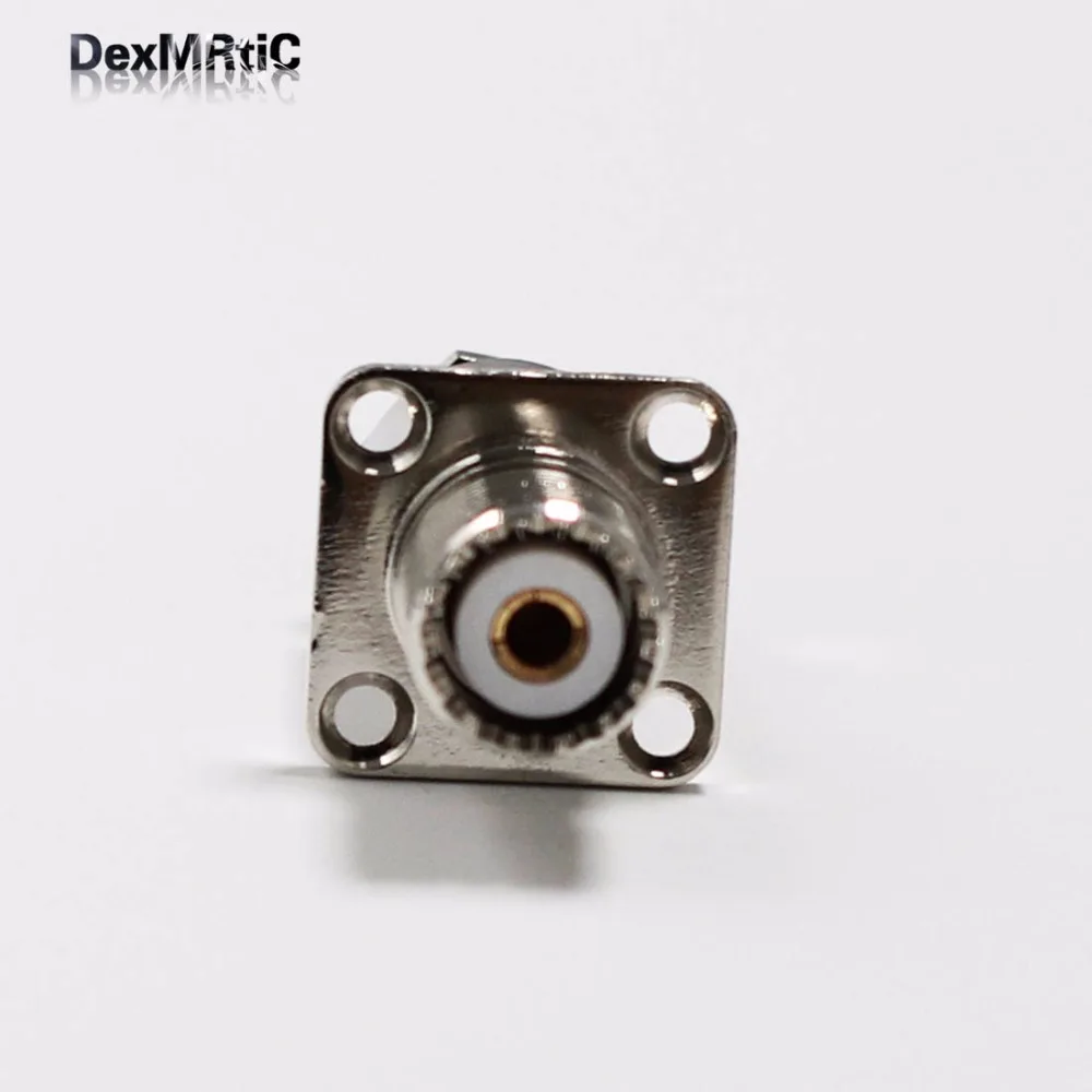 1 шт. Новый RF UHF гнездовой разъем с для RG8 RG213 LMR400 4-отверстие Панельное крепление