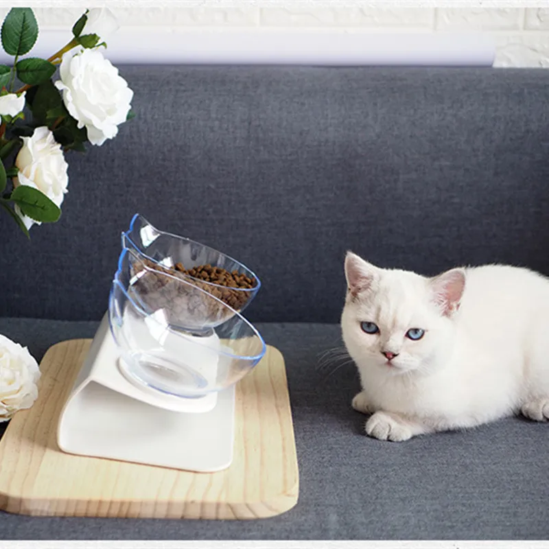 2019 fashion cats pets double bowl diameter 13CM plastic anti-skid durable pet | Дом и сад