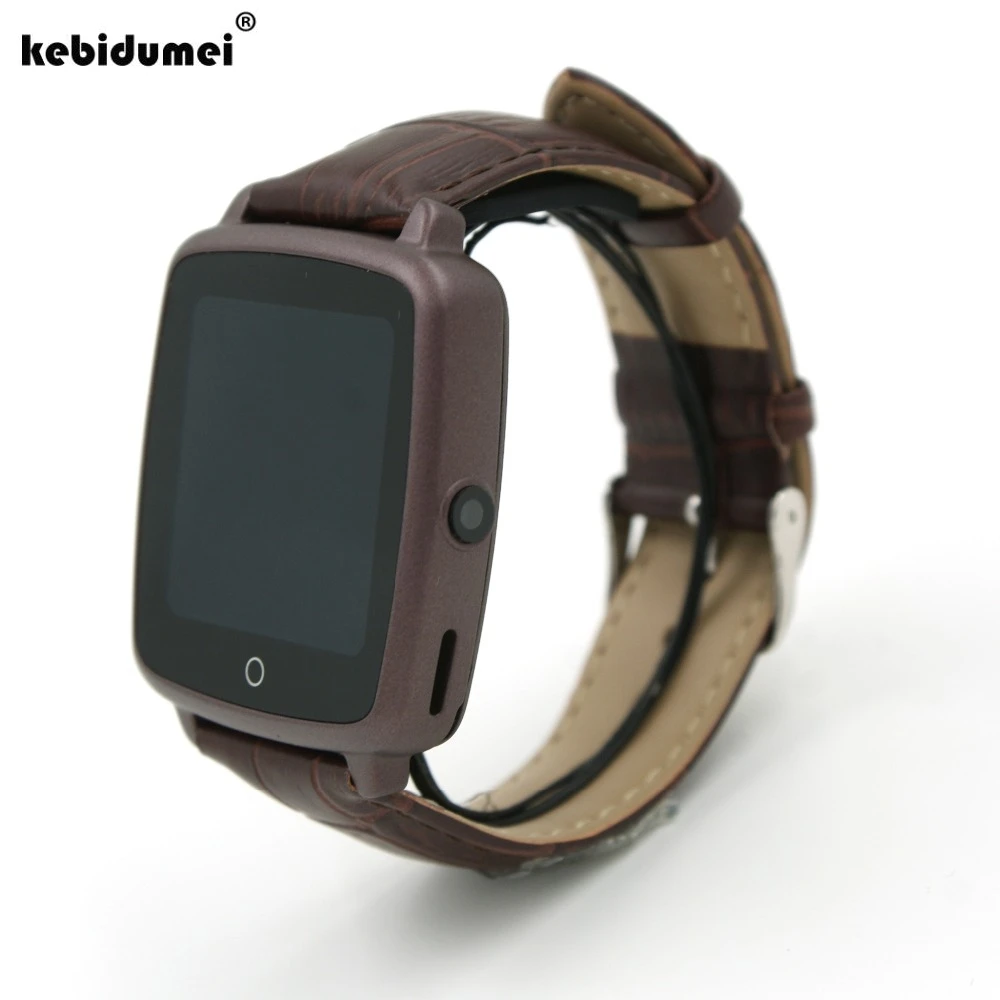 Кожаный ремешок Bluetooth шагомер «умный» браслет здоровья шагомер контроль калорий сна смартфоны Android IOS