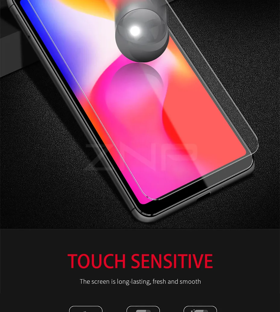 ZNP 3 шт Защитное стекло для Xiaomi Redmi Note 7 5 6 Pro 9 H протектор экрана для Redmi 5 7 5A 6A Note 5A Закаленное стекло пленка