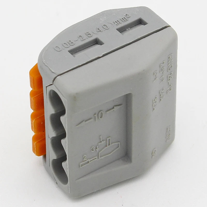 10 шт. Универсальные Компактные соединители для проводки|Соединители| |