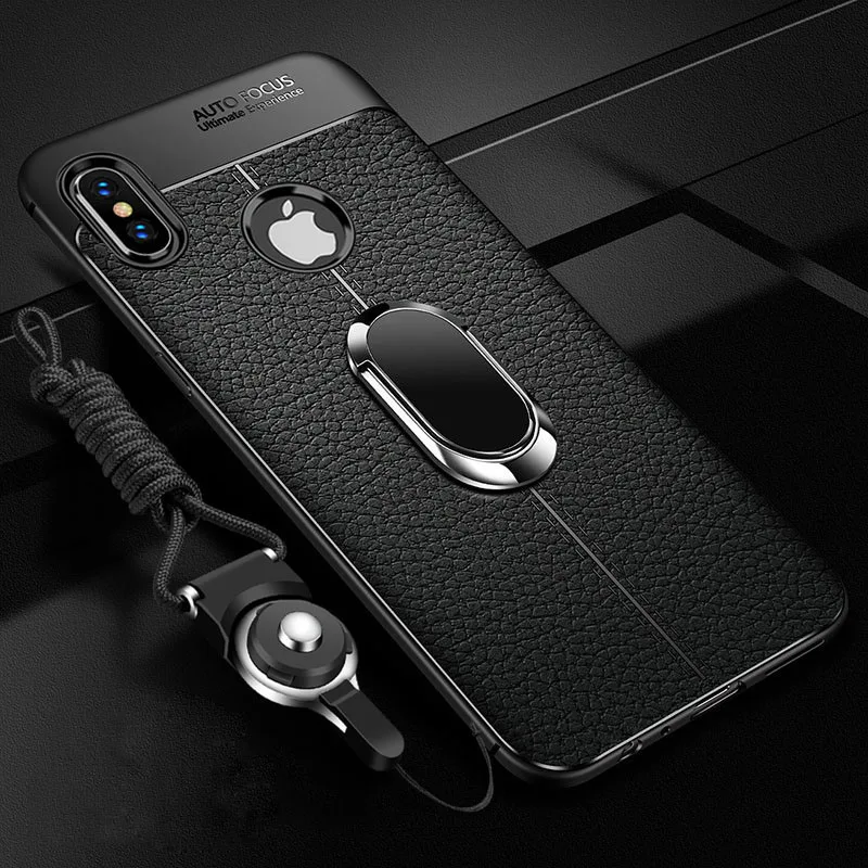 Soft Silicone Back cover for iPhone 11 X XR XS Max Pro With Magnetic Car Holder Case 7 8 6 6S Plus 5 5S SE phone |