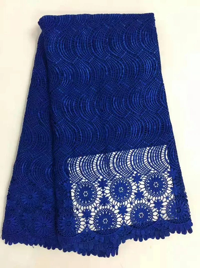 Африканский кружевной ткани гипюр материал шнур кружева белый заводская цена