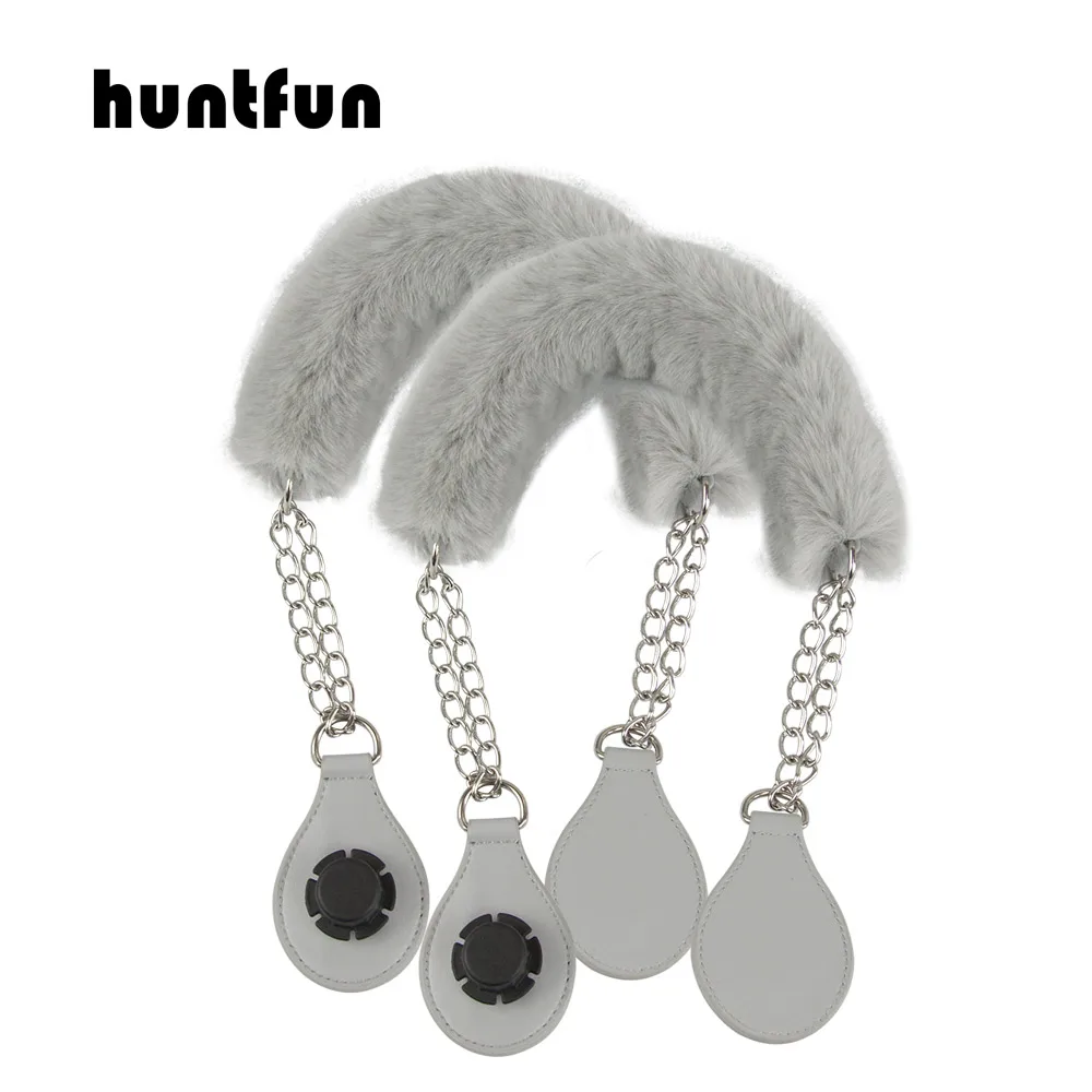 Huntfun 1 пара длинных ремней из искусственного меха женская сумка ЭВА | Багаж и сумки