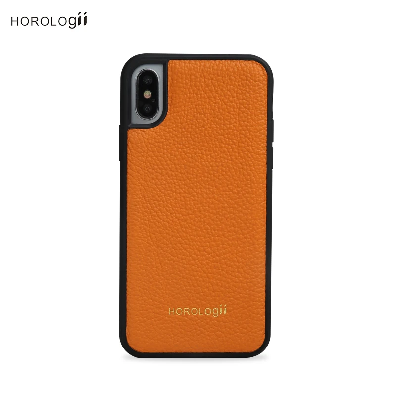 Horolgii Best Selling Germany calf skin for iphone X Xs case luxury mobile accessories custom name service dropship |
