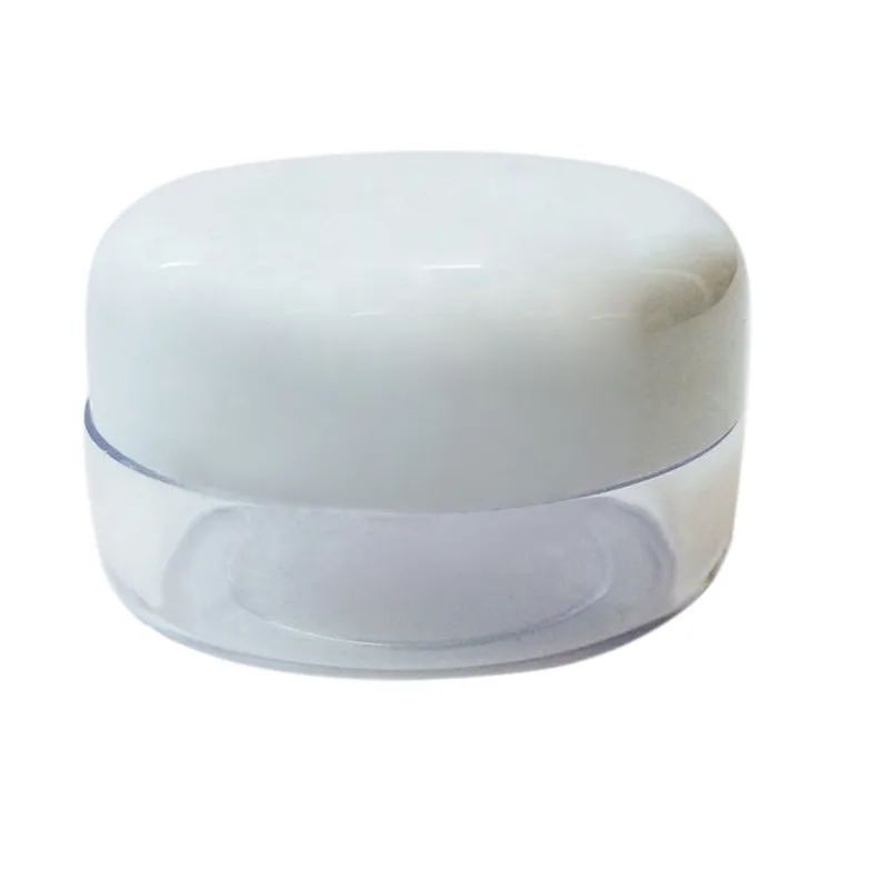 50 шт. белый 5 г прозрачная Косметическая пустая банка горшок тени для век макияж