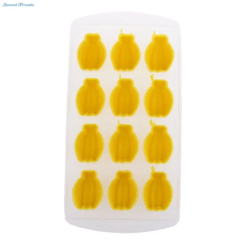 Подметальные машины в форме фрукта банана форма для льда поднос кубиков ледяной