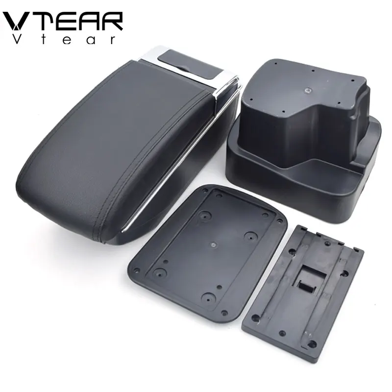 Подлокотник Vtear для Kia Rio 3 K2 внутренний подлокотник центральной консоли коробка