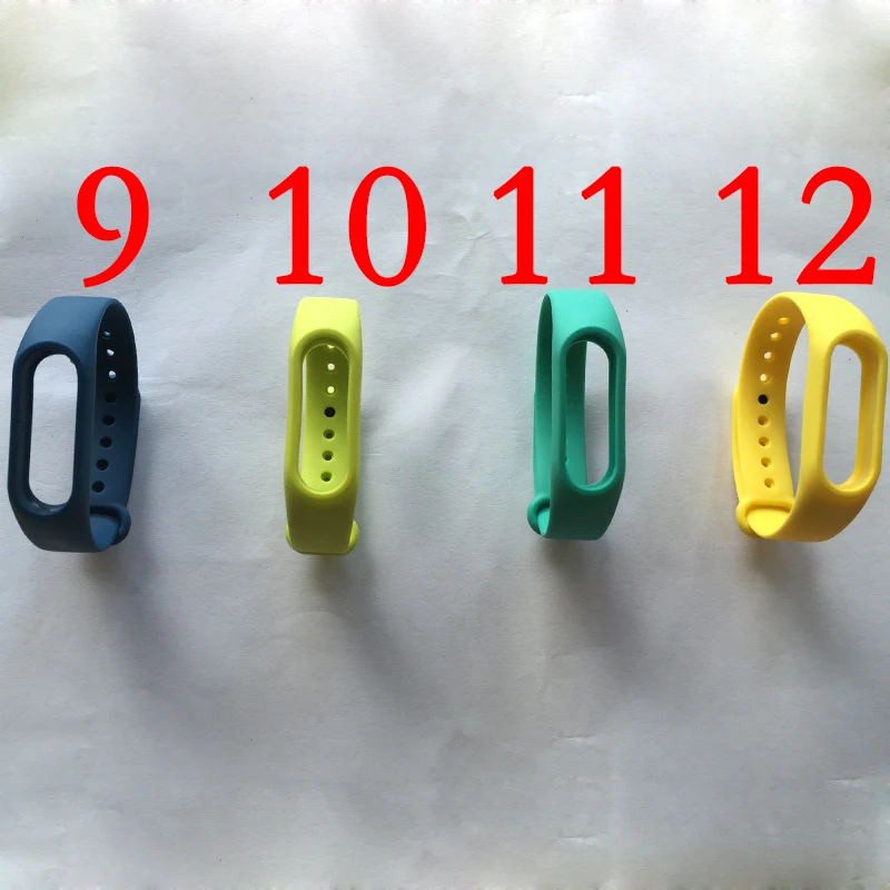 Xiaomi mi band 2 ремешок браслет часы ремешок цвет замена ремешок mi band 2 цветной ремешок силиконовые браслеты аксессуары