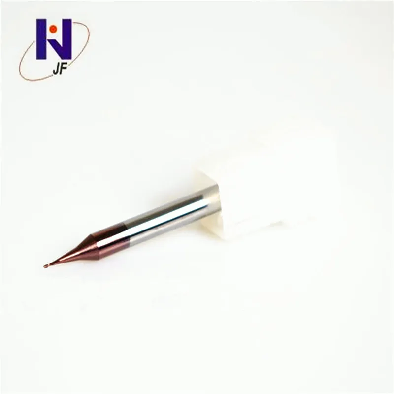 JF R0.15 * 0 6 D4 50 2F твердосплавные микро шаровые концевые фрезы TiSiN с покрытием JFVQ 55
