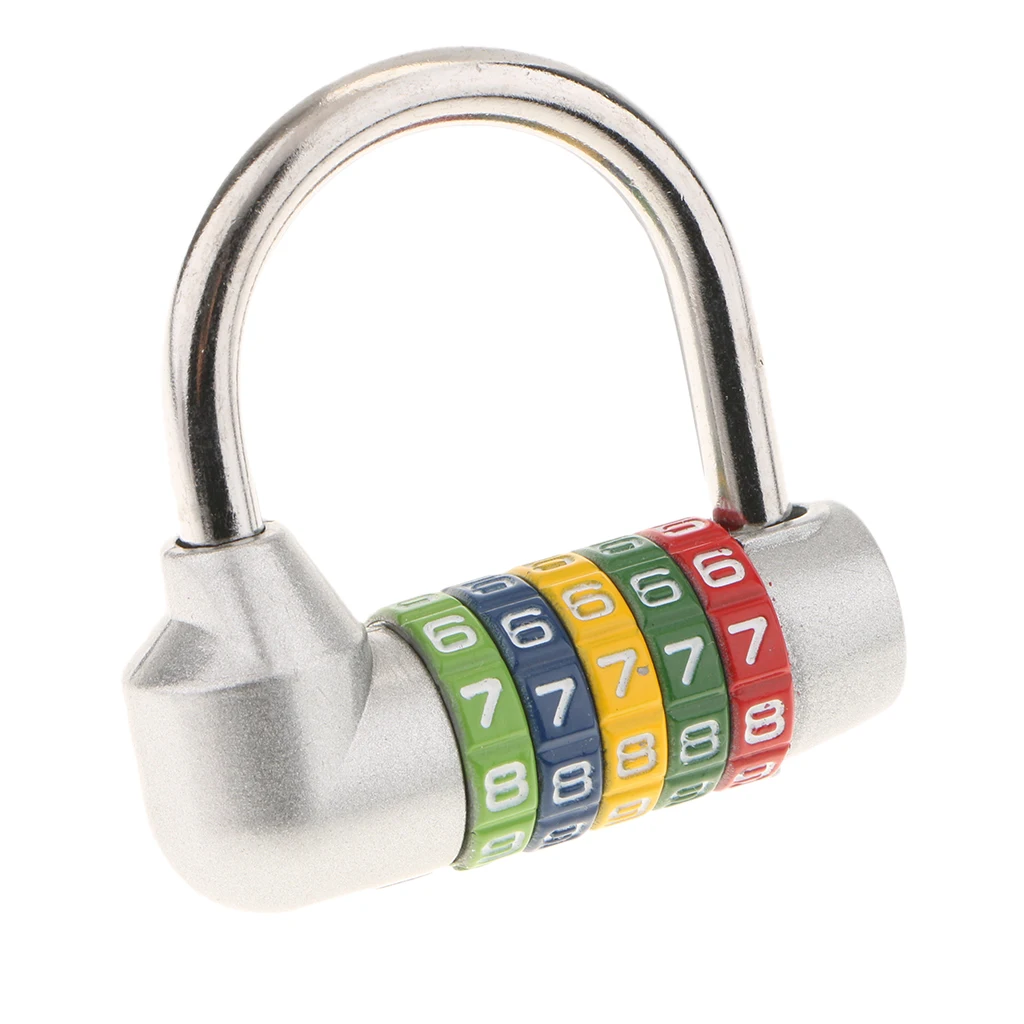 Замок из цинкового сплава с 5 цифрами кодовый замок паролем|password lock|combination padlockcode