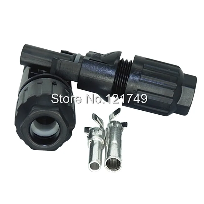 20 парт/лот TUV/утвержденный IP67 Солнечный штекер гнездовой PV кабель соединитель