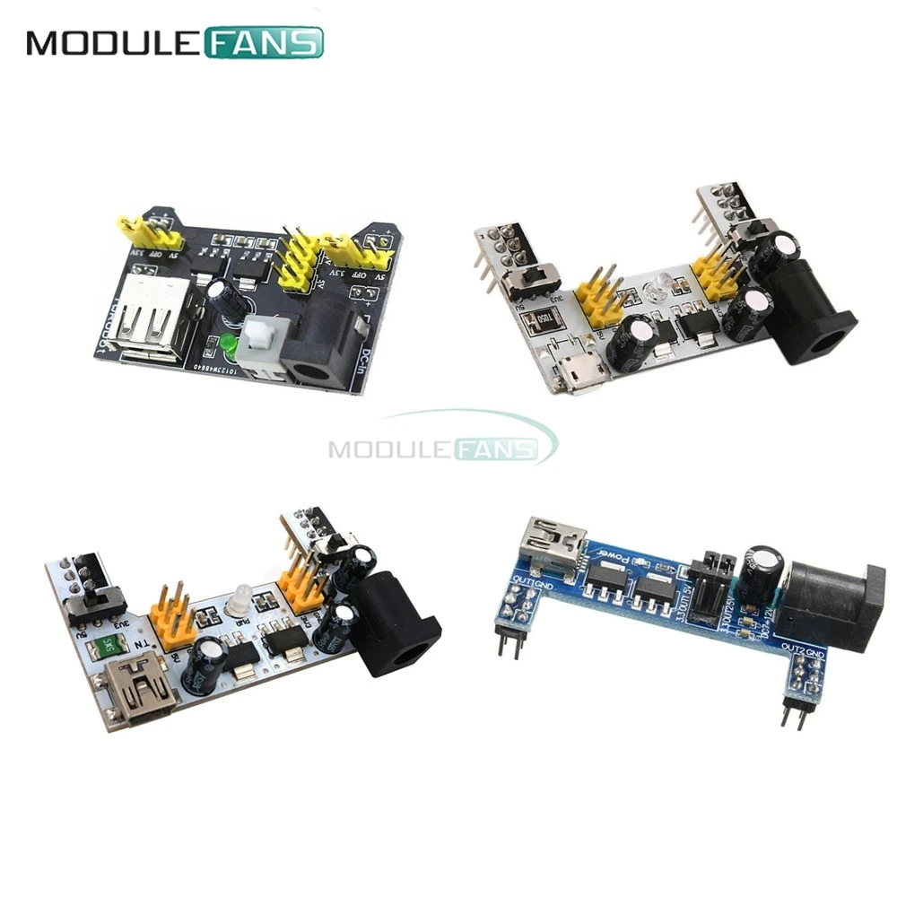 МБ 102 MB102 MB Micro Mini USB пайки Макет Хлеб борад Питание для Arduino DC 3 V 5V модуль DIY