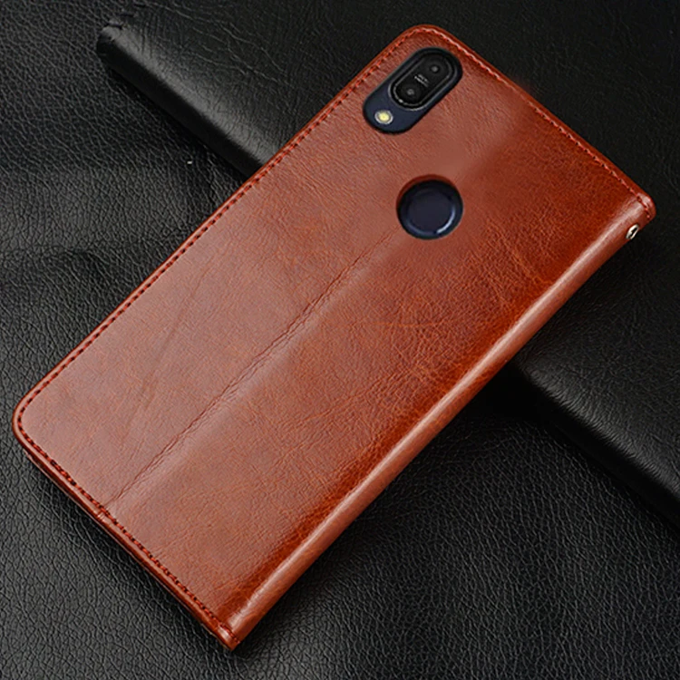 Чехол для Xiaomi Mi Max 3 откидная Обложка на заднюю панель из искусственной кожи Max3