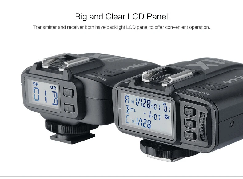 Godox Камера аксессуар X1t x1t c X1r ttl Функция вспышка 2.4g удаленного запуска приемник