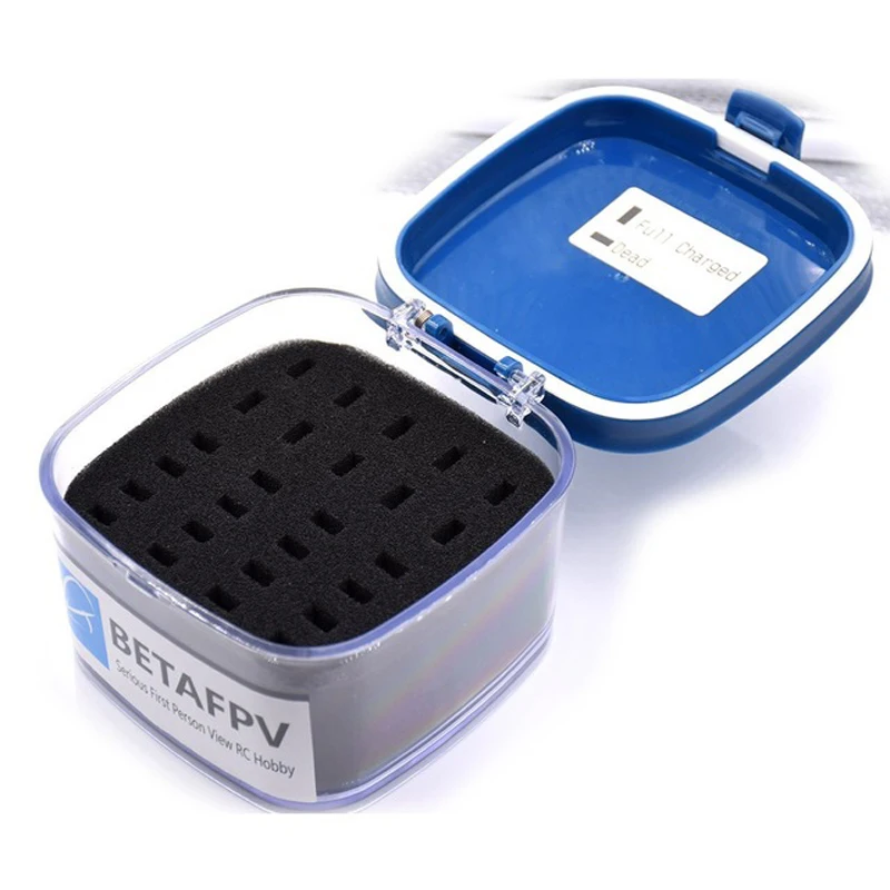 Betafpv крошечный вуп Батарея коробка blade inductrix чехол для хранения с лайнер