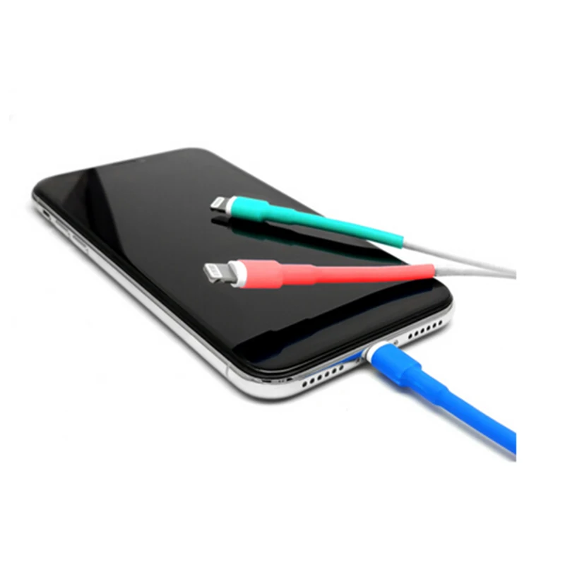 2pcs Universal Heat Shrink Tube Saver Cover For iPhone Lightning Charger Cable USB Cord Protector New Wire Organizer