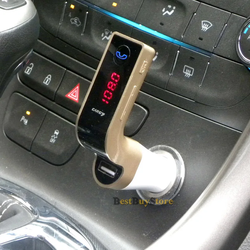 XCGaoon Bluetooth автомобильный комплект громкой связи G7 fm-передатчик Автомобильный