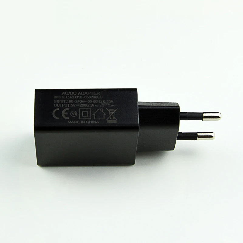 EU Plug Black Для Raspberry Pi 3 Model B/B+ плюс Питание 5V 2.5A UL сертифицированный Совместимость 2.5A 2A 1.5A 1A Быстрая быстрая зарядка адаптер переменного тока - Цвет: EU Plug Black