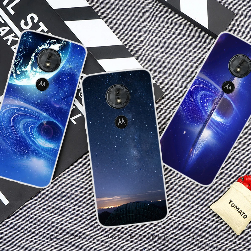 Для Moto G6 Play чехол 5,7 ''силиконовый мягкий ТПУ Модный чехол для телефона для Motorola Moto G6 Play чехол G6Play G 6 Play Cover Space Para