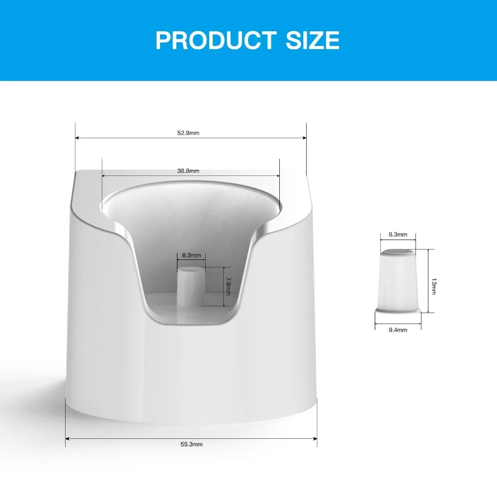 Сменная розетка зарядное устройство для Philips Sonicare 2 серии и Oral B зубной щетки es