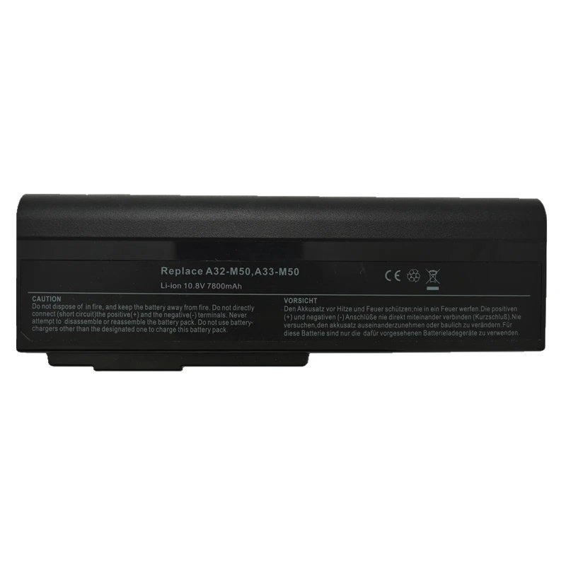 HSW 7800MAH Laptop Battery for Asus N53 A32 M50 M50s N53S N53SV A32-M50 A33-M50 L062066 L072051 L0790C6 15G10N373800 | Компьютеры и