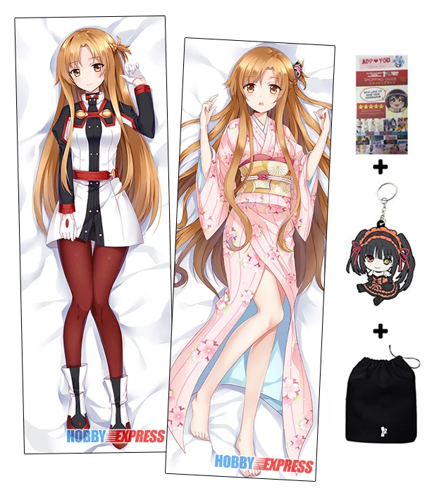 Наволочка для обнимания Yuuki Asuna SAO H3632A хобби Экспресс дакимакура|body pillow cover|hobby