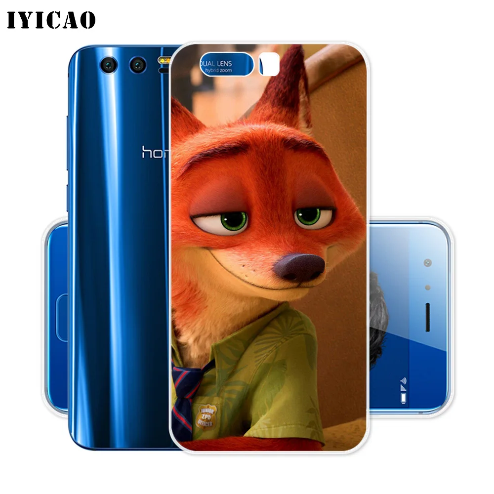 Мягкий силиконовый чехол IYICAO для Huawei Y9 Y7 Y6 Prime 2018 Honor 8C 8X 8 9 10 Lite 7X 7C 6A 7A