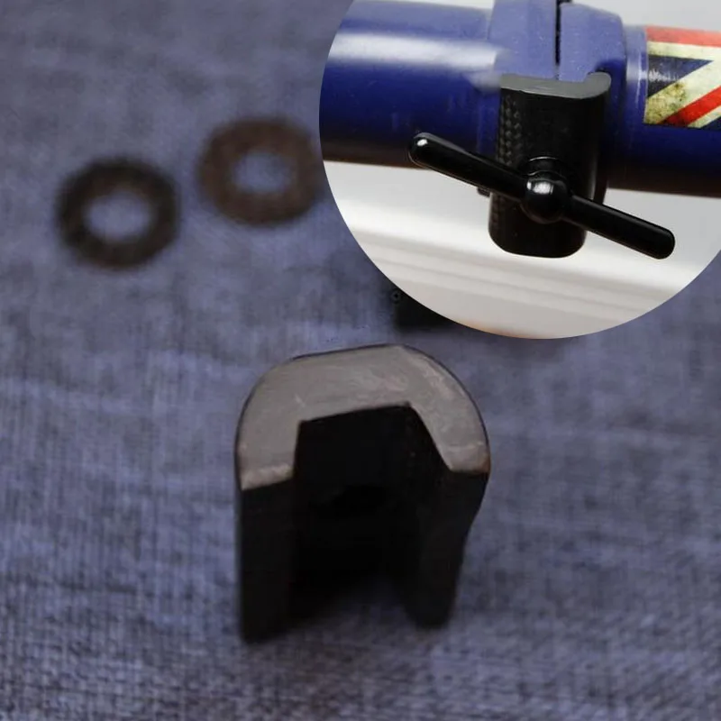 1 шт. сверхлегкие зажимы для велосипедных петель из углеродного волокна складной