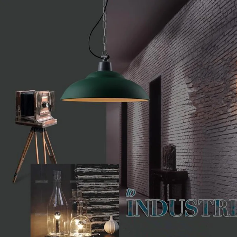 

2018 Hot Sale Luminaria Loft Industrial Bar Retro Modern Simple Restaurant Warehouse Iron Pendant Lights Home Deco Hanging Lamp