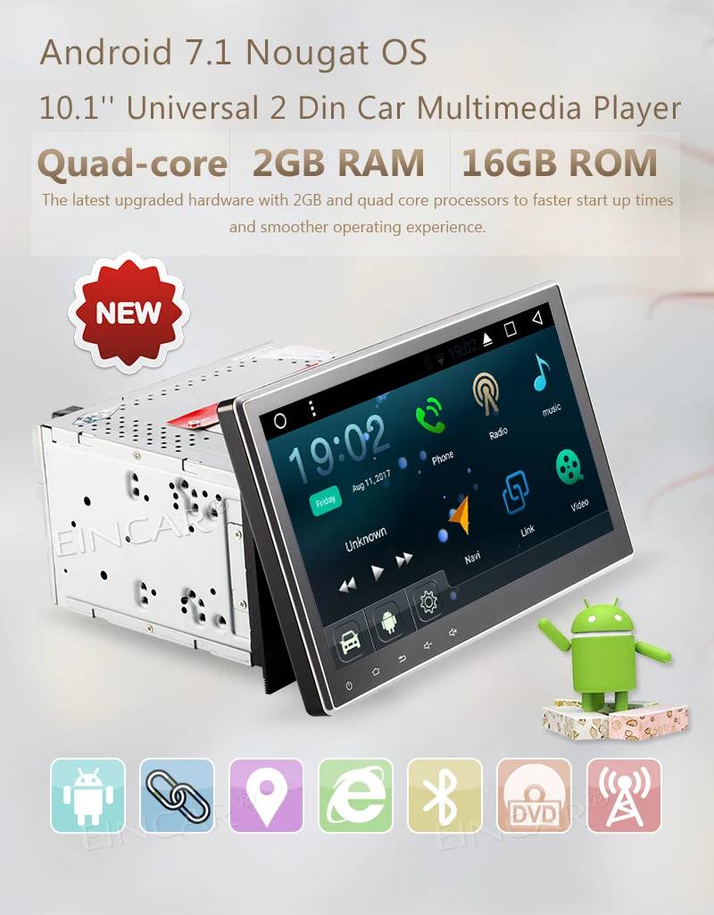 Обновленный 10 1 дюймовый емкостный сенсорный экран автомобильный dvd плеер