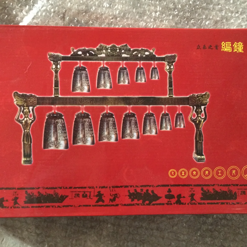 Латунные Колокольчики китайский Тибетский дракон колокольчики в древнем