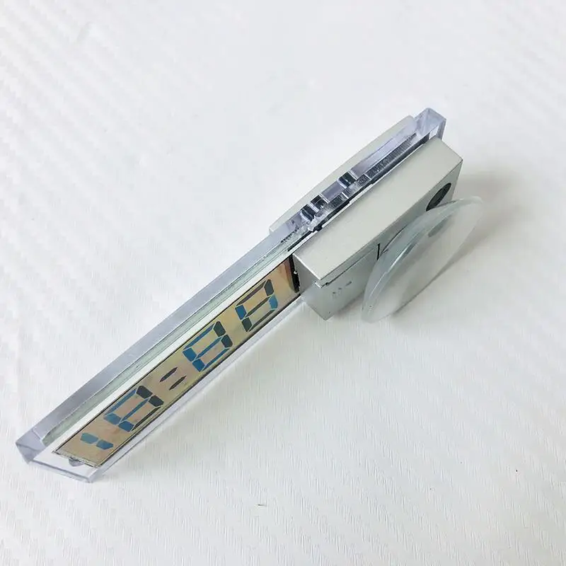 Lcd автомобильные цифровые оконные часы на окно по Цельсию по Фаренгейту высокое качество Автомобильный цифровой термометр орнамент аксессуары