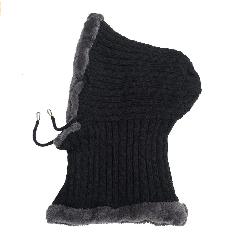 Зимняя шерстяная вязаная шапка бини мужской шарф Skullies Beanies Зимние шапки для мужчин и женщин шапки Gorras Bonnet маска брендовые шапки