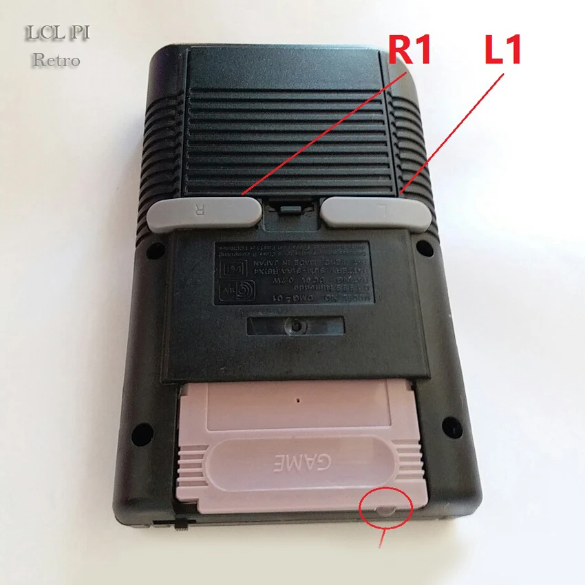LCL-Pi Ретро Raspberry Pi для портативной игровой консоли gameboy с супер ips/ударный джойстик/мальчик pi 3B/B+ 64 г классический цвет