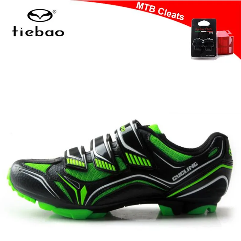 shoes add cleat TIEBAO велосипедная обувь sapatilha ciclismo mtb обувь для горного велосипеда дышащая обувь для езды на велосипеде мужские кроссовки для женщин - Цвет: shoes add cleat