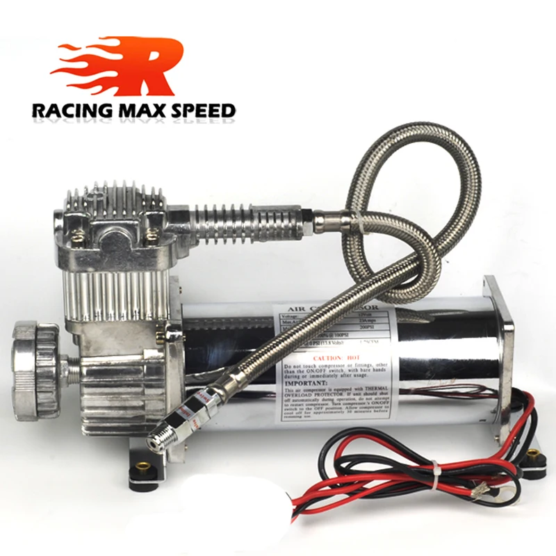 DC 12V MAXPOWER 200 PSI розетка 3/8 Автомобильная пневматическая подвеска компрессора