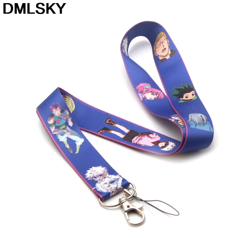 DMLSKY HUNTERxHUNTER аниме бейдж со шнурком ID Lanyards/телефонная веревка/Key нашейные ремешки Ремешки M3291