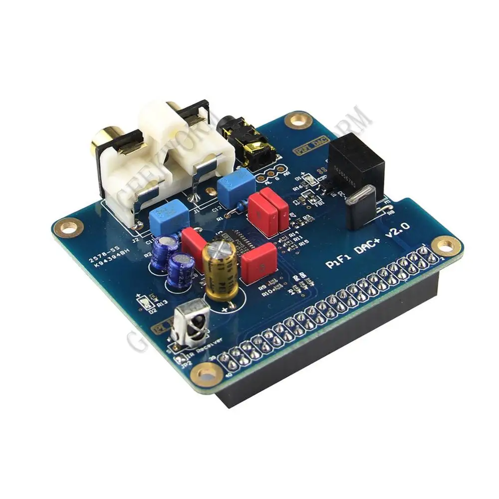 Чехол для Raspberry Pi 3B +/3B DAC + чехол/защитный акриловый чехол HiFi звуковая карта|case