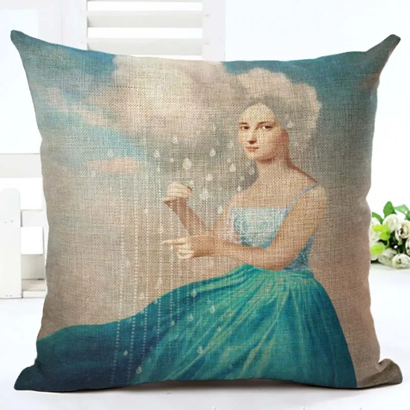 Модный чехол для подушки с цифровой печатью декоративная наволочка дома