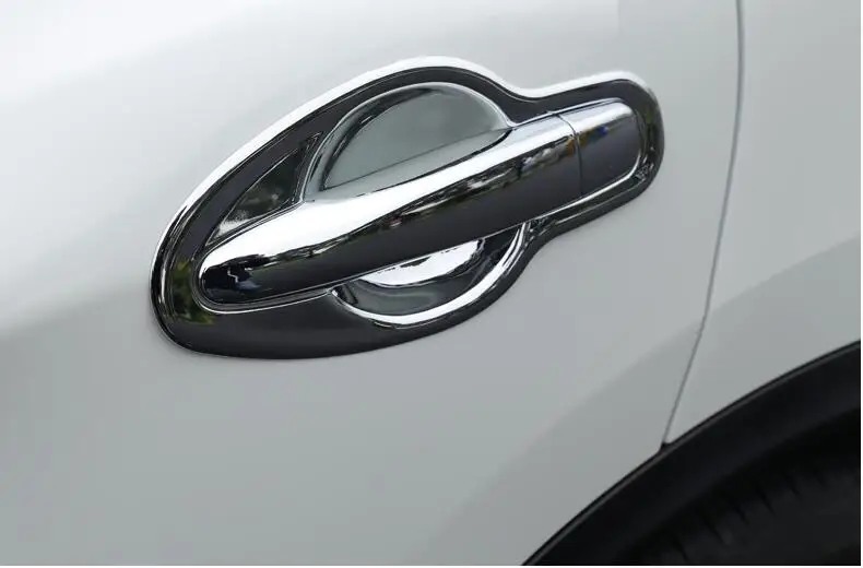 Аксессуары подходят для NISSAN QASHQAI J11 хромированная дверная ручка Чаша Крышка Чаша полость отделка вставка Молдинг
