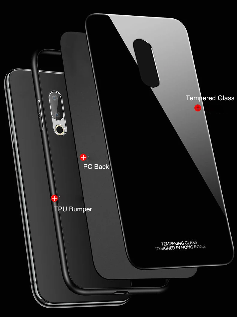 16 16 16 закаленное стекло Чехлы для Meizu 16 16th Plus чехол Магнитный палец кольцо автомобильный держатель чехол для Meizu16 16 Plus чехол Fundas