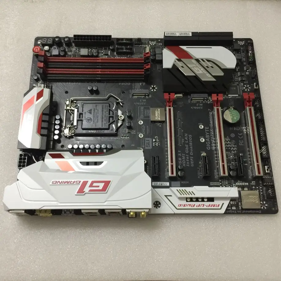 Оригинальная б/у материнская плата для Gigabyte 1151 7 Z170 LGA DDR4 64 ГБ USB3.1 ATX|lga 1151|motherboard