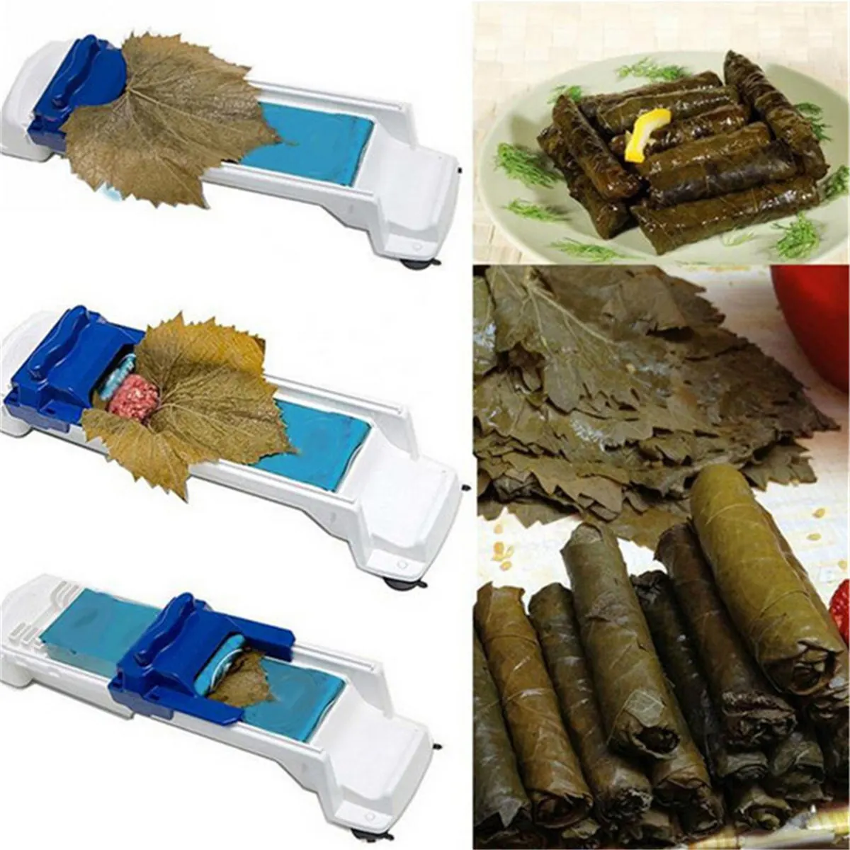 

Vegetable Meat Rolling Tool Sushi Maker Innovative Magic Kitchen Roller Machine